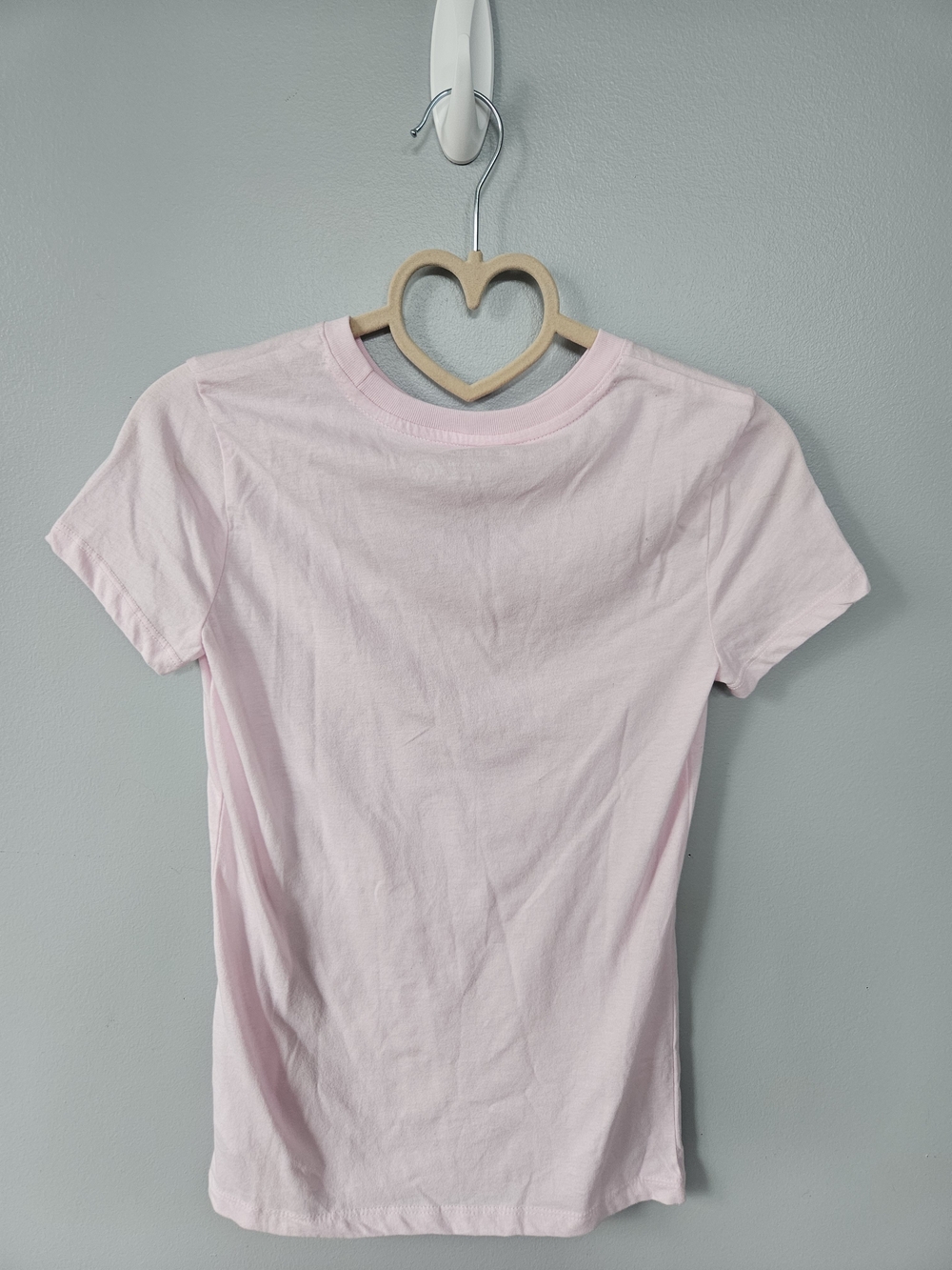 *NWT* Aeropostale Pale Pink Logo Slim Short Sleeve Tee - Picture 4 of 9